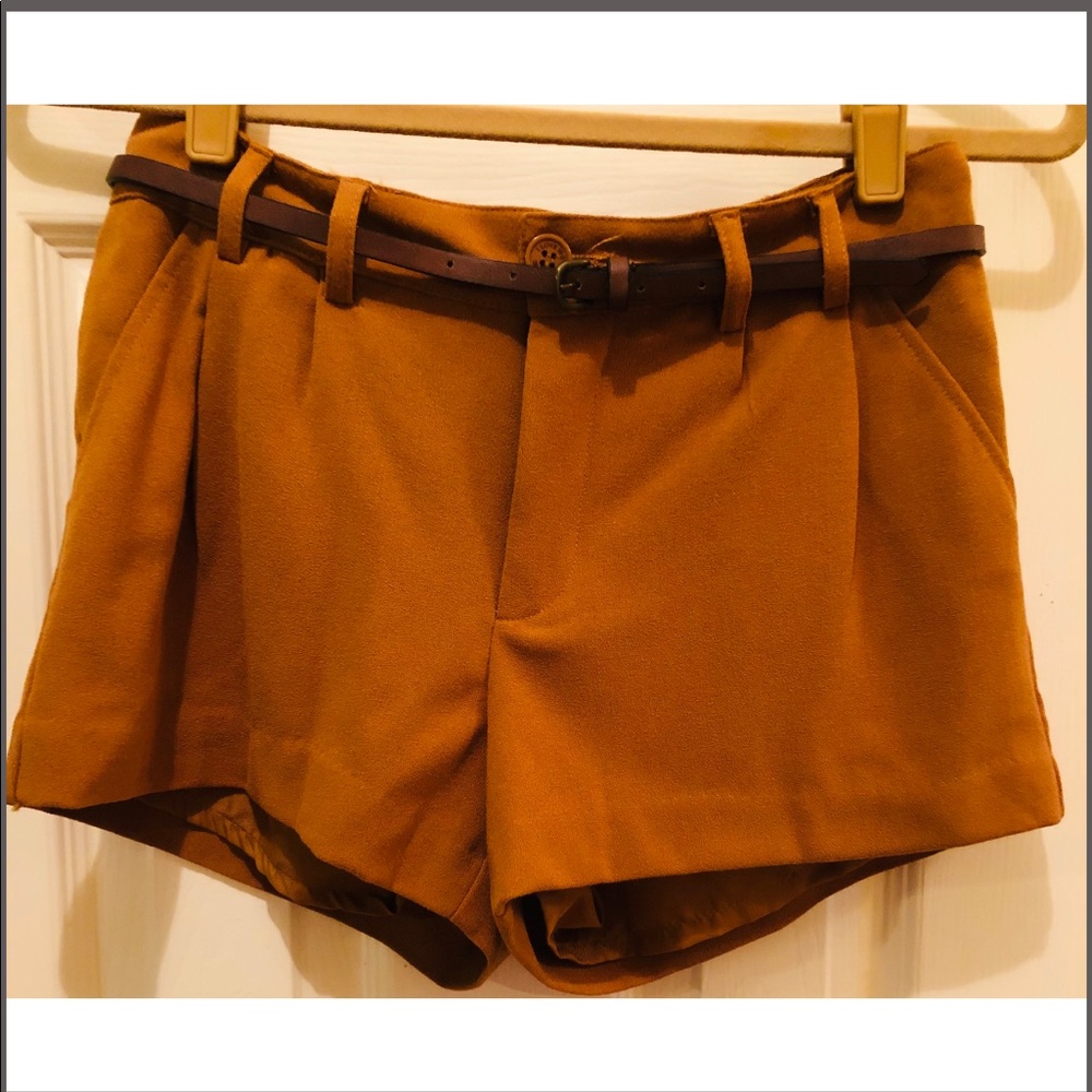 I Love H81 Belted Shorts